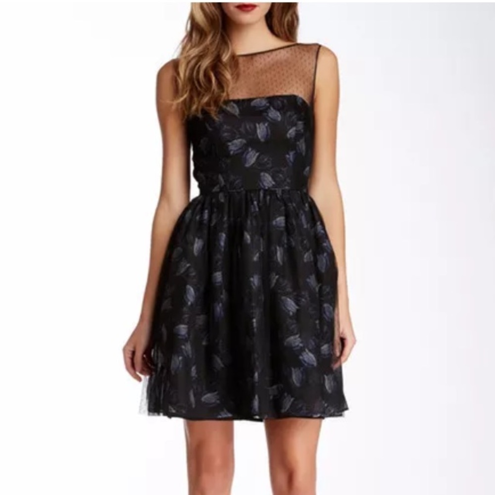 NEW JILL Jill Stuart Fit & Flare Cocktail Dress
